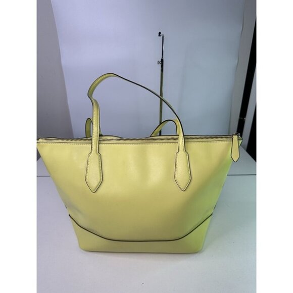 Kate Spade Large Leather Tote Shopper In  Mint Green Leather - Picture 4 of 8